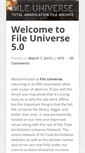 Mobile Screenshot of files.tauniverse.com